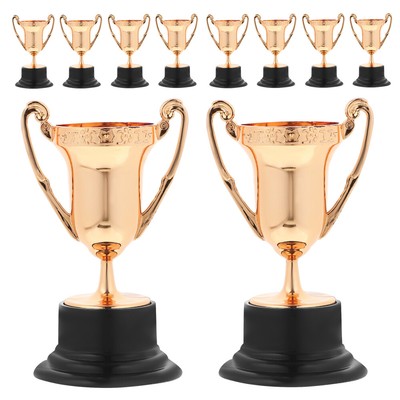  10Pcs Trophy Decor Celebration Competition Trophy Winner Trophy Cup Award