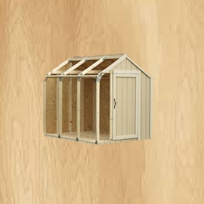 Hopkins Peak Roof Shed Kit Outdoor shed kit comes with galvanized steel brackets eBay