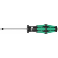 Wera 05022920001 Ball End Screwdriver for Hexagon Socket Screws 352 -1/4"x125mm