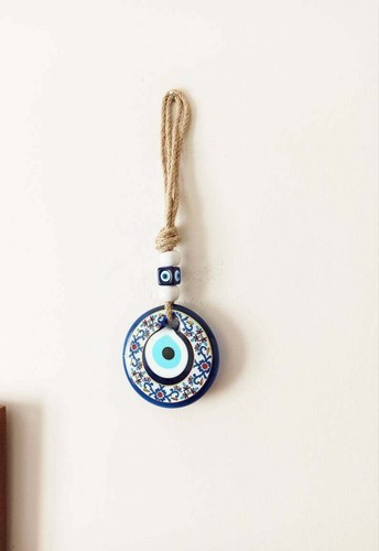 Glas Blumenmuster böser Blick große Wand hängen handgefertigt Wohnkultur große Ornamente - Bild 15 von 29