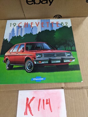 1982 CHEVROLET CHEVETTE SALES BROCHURE ORIGINAL