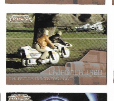 The Complete BATTLESTAR GALACTICA - Galactica 1980 G5 Insert Card | eBay