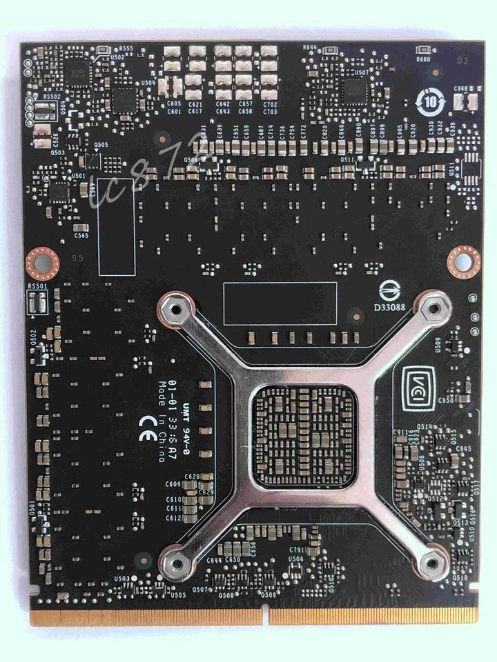 NEW Nvidia GeForce GTX1070 8GB DDR5 MXM3. Dell Alienware HP MSI Clevo VIDEO CARD - Image 2 of 2