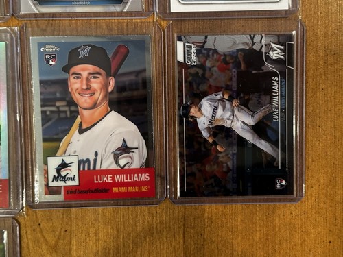 (55) Miami Marlins Chrome Rookie Lot w/ AUTOS / #d - Picture 22 of 23