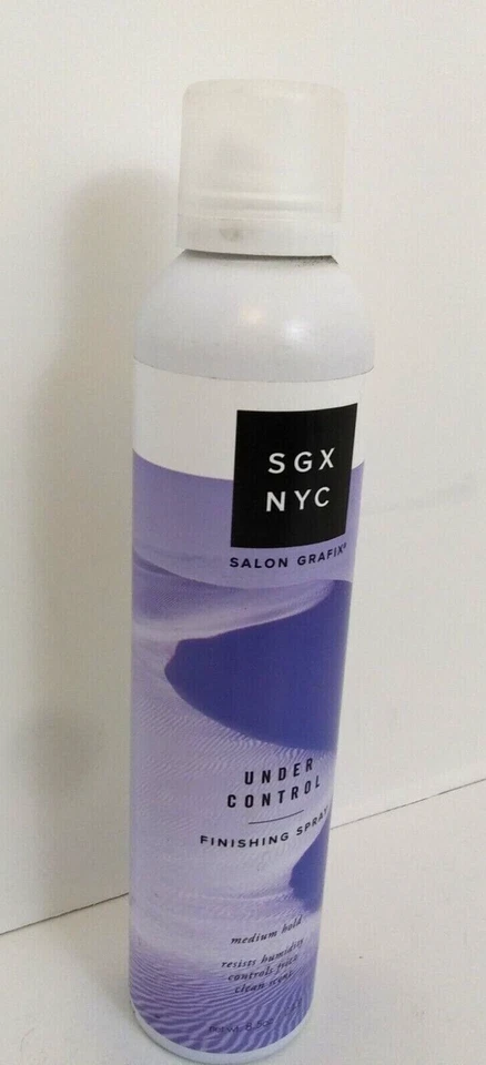 Spray de acabado SGX NYC para mujer 8,5 OZ control de sujeción media humedad frizz NUEVO Foto 3 de 4