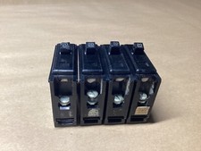 LOT OF 4 WESTINGHOUSE CIRCUIT BREAKERS 1 POLE 20A 100G144 CO