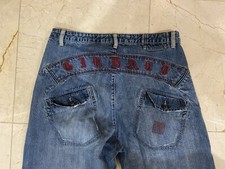 Rare Hard To Find MARITHE FRANCOIS GIRBAUD Jeans Size 36x 33- 90 s Hip Hop
