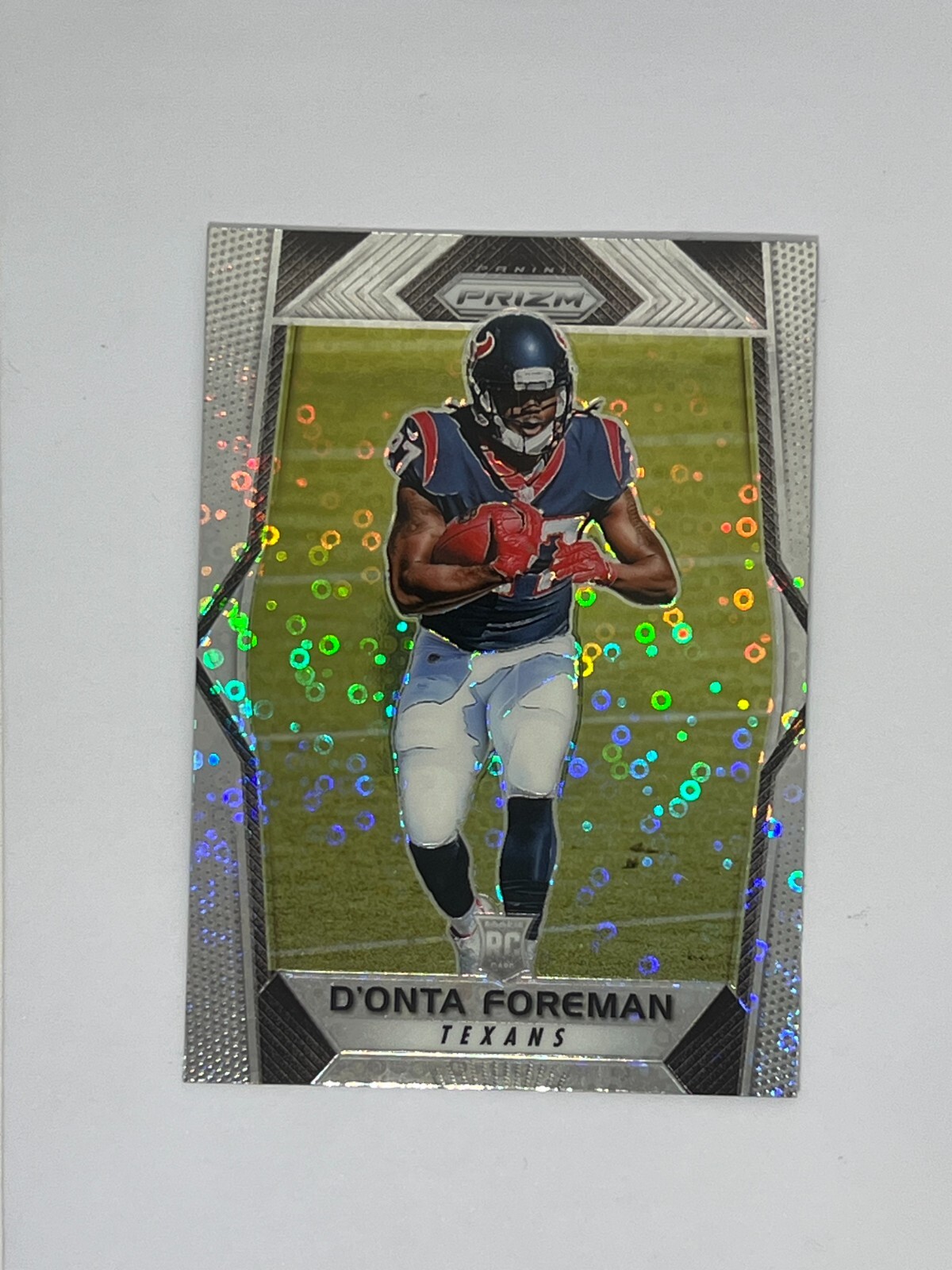 2017 Panini Prizm - Rookies D'onta Foreman #273 Disco Prizm (RC)