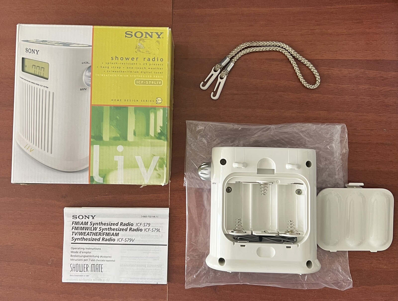Sony Shower Radio ICF579LIV for sale online eBay