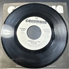 RARE 45 RPM: Encore - Cheryl Lynn PROMO White Label