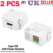 2PCS Power Module 220V Transformer 2.1A USB Charging Socket Switching Adapter