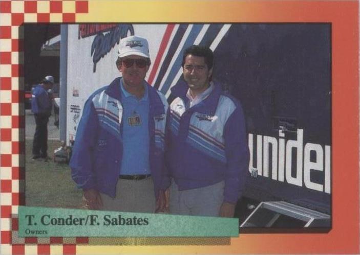 1989 Maxx Racing - Felix Sabates Ted Conder #39 - 1 of 1