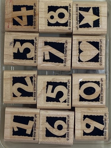 Stamping Up Rubber Wood Stamp Sets YOU PICK List #3 Complete Crafts Scrapbooking - Picture 17 of 896