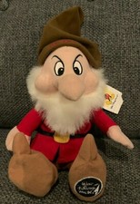 Snow White and the Seven Dwarfs Grumpy Plush Stuffed Doll Disney World w Tag