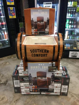 Southern Comfort Barrel Cooler New In Box Other Home Garden
