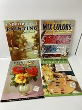 Lot Of 4 Walter T Foster Art Painting Books Famous Artists How To Mix Colors
