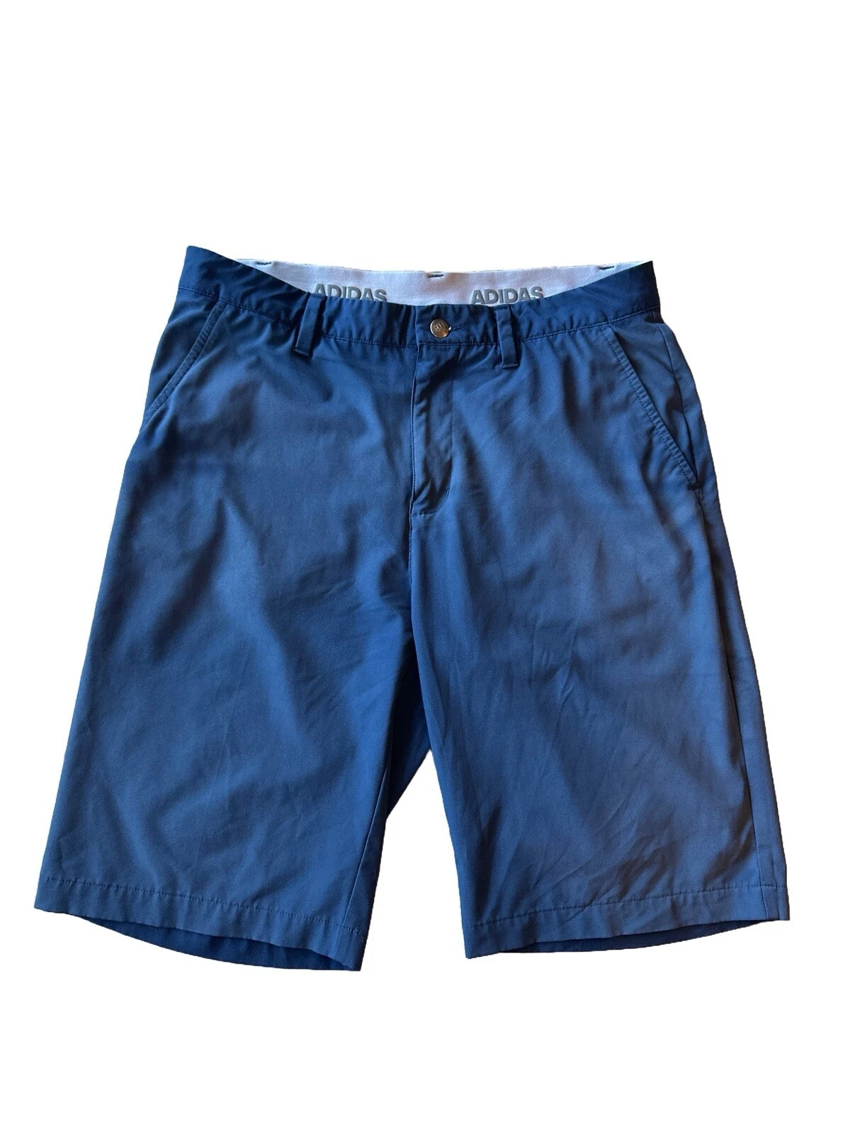 Adidas Uomo 32 Ultimate365 Flat Front Blu Golf Navy CEO449 Difettose