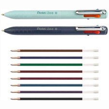 PENTEL 4-Farb-Kugelschreiber iZee BXC470DC 0,5mm | Ersatzmine | wählbar