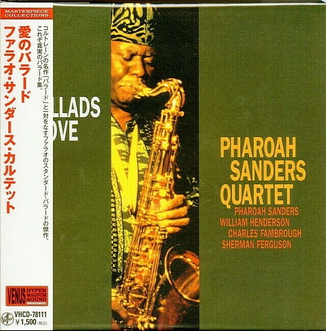 Pharoah Sanders Quartet Jazz SEALED NEW CD Ballads With Love Paper