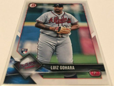 2018 Bowman Baseball Luiz Gohara Atlanta Braves rookie card #91