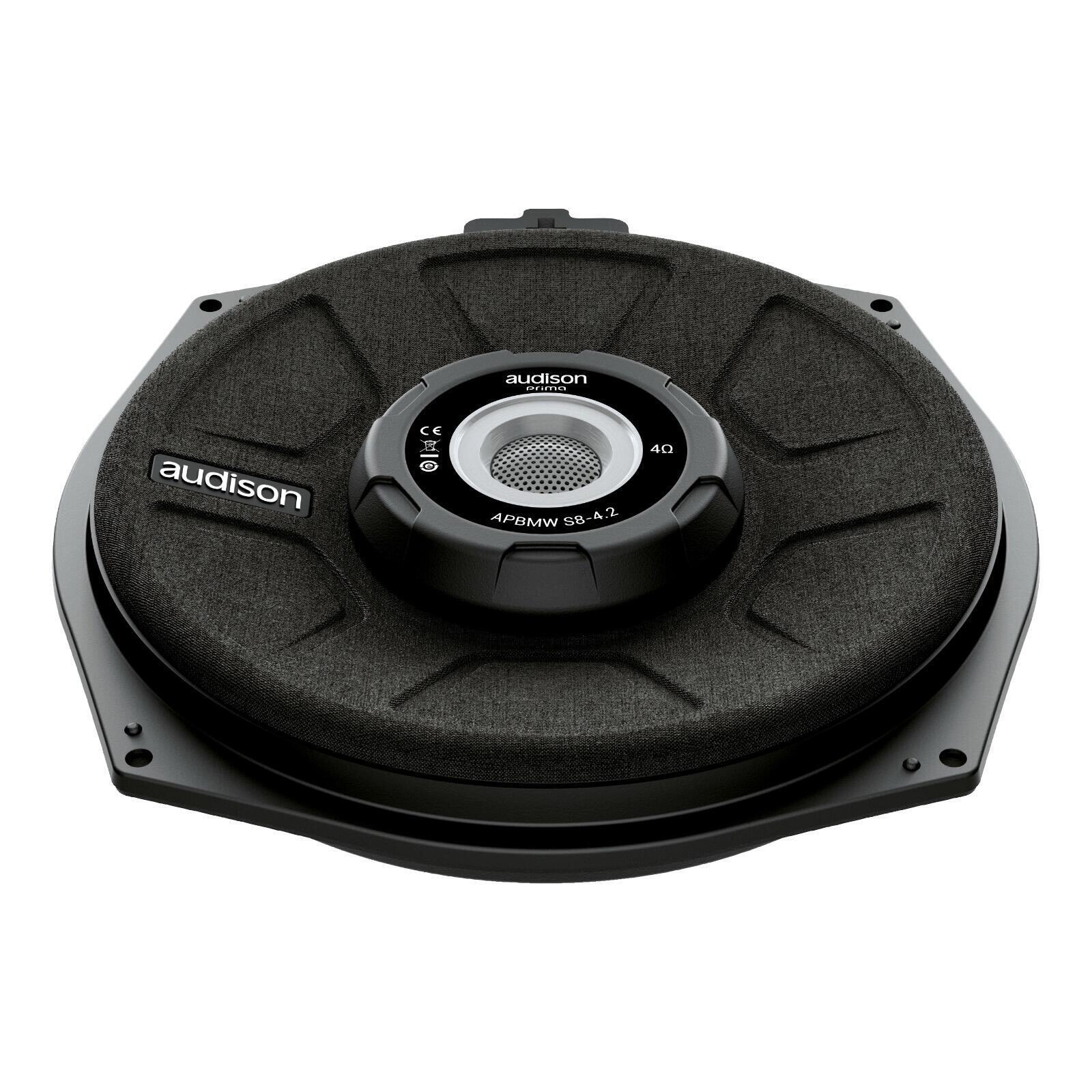 Audison Prima APBMW S8-4.2 Single 4ohm Plug & Play Under Seat Subwoofer BMW 150w