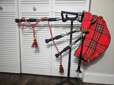 Great Highland Bagpipe Full Size Scottish Bagpipes #GHB10256-E