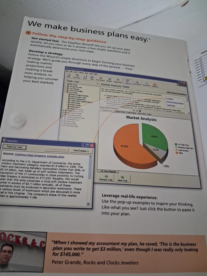 Business Plan Pro 2007 Palo Alto Software CD ROM Brand New PA-282 - Image 4 of 4