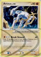 Arceus (AR8) AR8 Holo Rare Arceus Pokemon Lightly Played on eBay