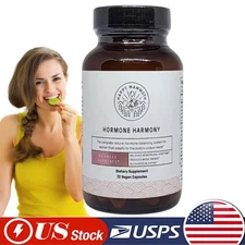 Happy Mammoth Hormone Harmony Natural Hormonal Support for Women 72 Capsules