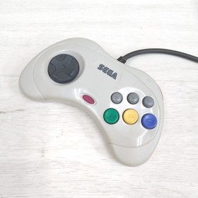 Sega Saturn console white bundle with 5 Games & 2 controllers Japan DAYTONA USA