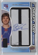 2024-25 Upper Deck SP Game Used Draft Day Marks /35 Brennan Othmann Auto 10r6