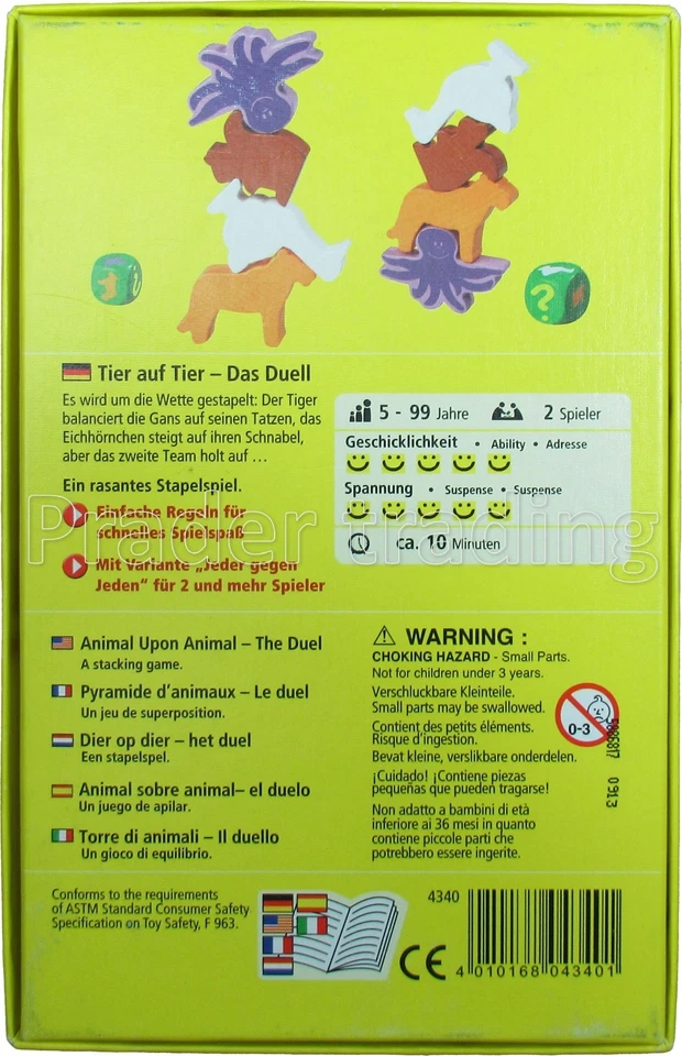 HABA - Tier auf Tier - Das Duell - Vollständig - sehr gut inkl. Rechnung - Bild 2 von 3