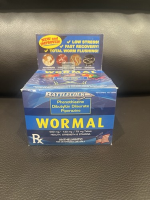 #ad WORMAL a product of Battle cock $55.00
