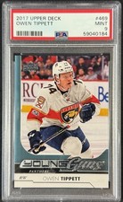 2017-18 Upper Deck Owen Tippett #469 Young Guns PSA 9