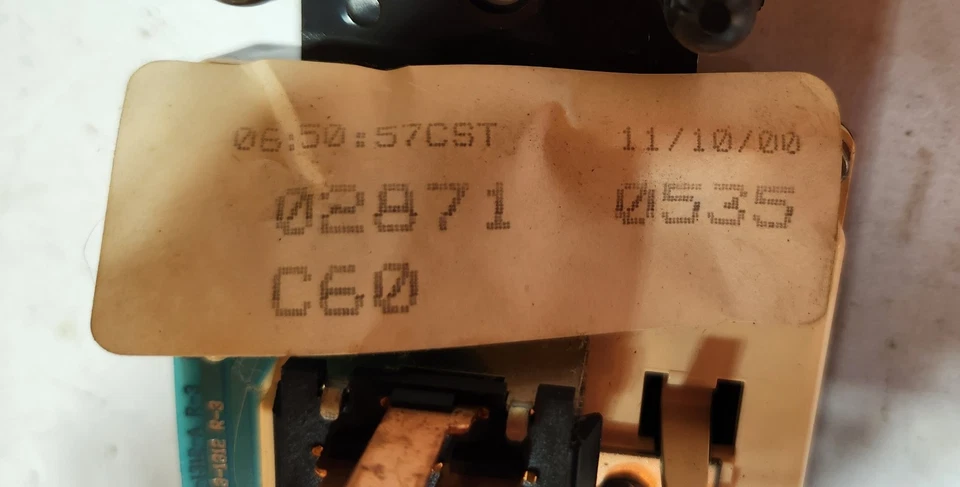 Chevrolet Blazer GMC Jimmy 16250535 1998-2005 módulo de control de clima de calefacción de aire acondicionado Foto 4 de 4