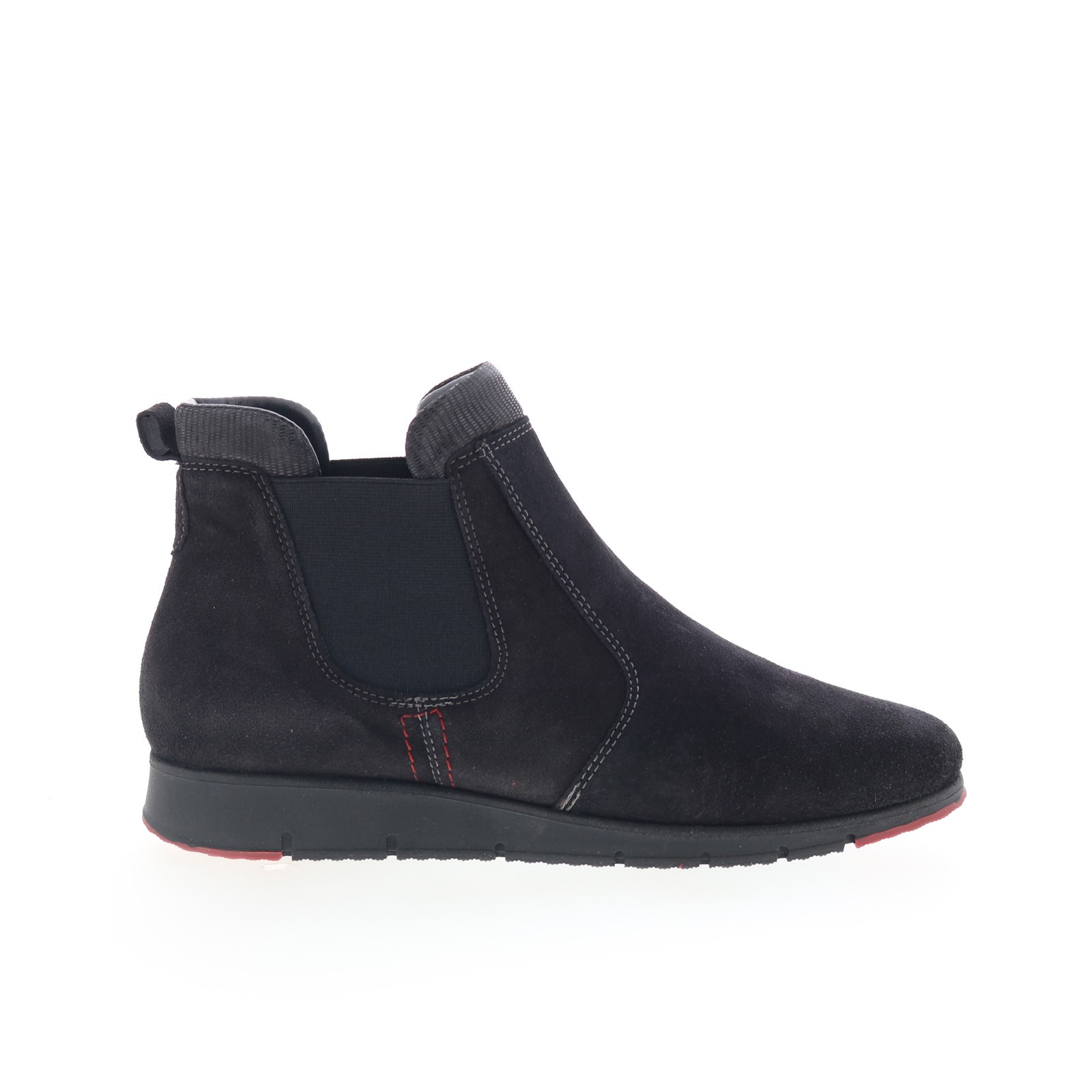 Marko Asfalto 622040 Womens Black Suede Slip On Chelsea Boots 36 4090₽