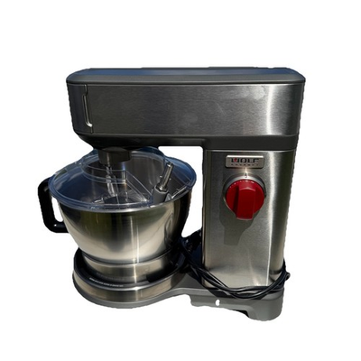 #ad Wolf Gourmet WGSM100S 7 Quart Mixer W Accessories And A Black Knob Also Open Box $989.97