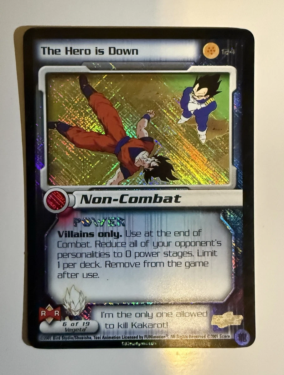 Dragon Ball Z TCG Rare Individual Collectible Card Game Cards for