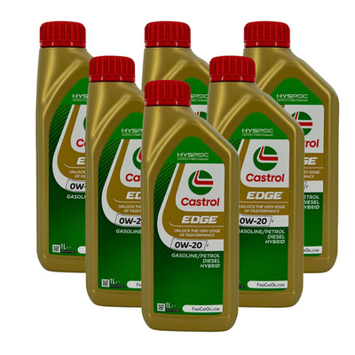 6L Castrol EDGE 0W-20 V Volvo VCC RBS0-2AE ACEA C5 6 x 1 Liter Motoröl