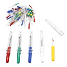 Suiwotin 50pcs Seam Rippers Thread Remover, Small Seam Ripper Tool for Sewing...