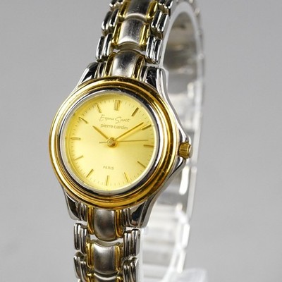 pierre cardin Vintage Women's Watch Espace Sport Silver 28mm New Battery