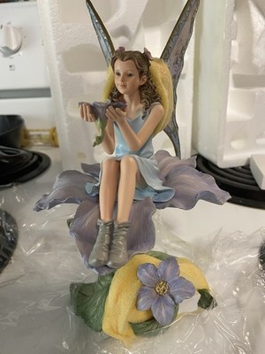 Blissful Bloom Bradford Exchange Porcelain Fairy