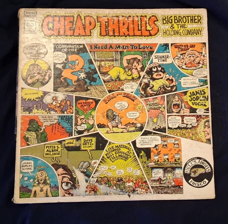 Preços baixos em Janis Joplin Cheap thrills LP | eBay