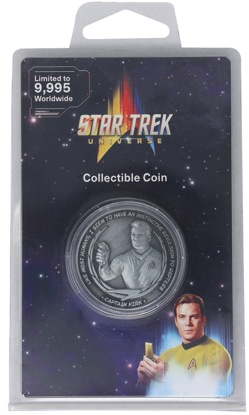 Star Trek Captain Kirk and Gorn Limited Edition Collectible Coin