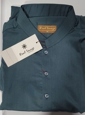 MEDIUM And Small Size Wash N Wear Men SHALWAR KAMEEZ - Color Sea Green