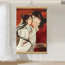 Tian Guan Ci Fu Anime Hua Cheng Xie Lian Hanging Scroll Wall Poster