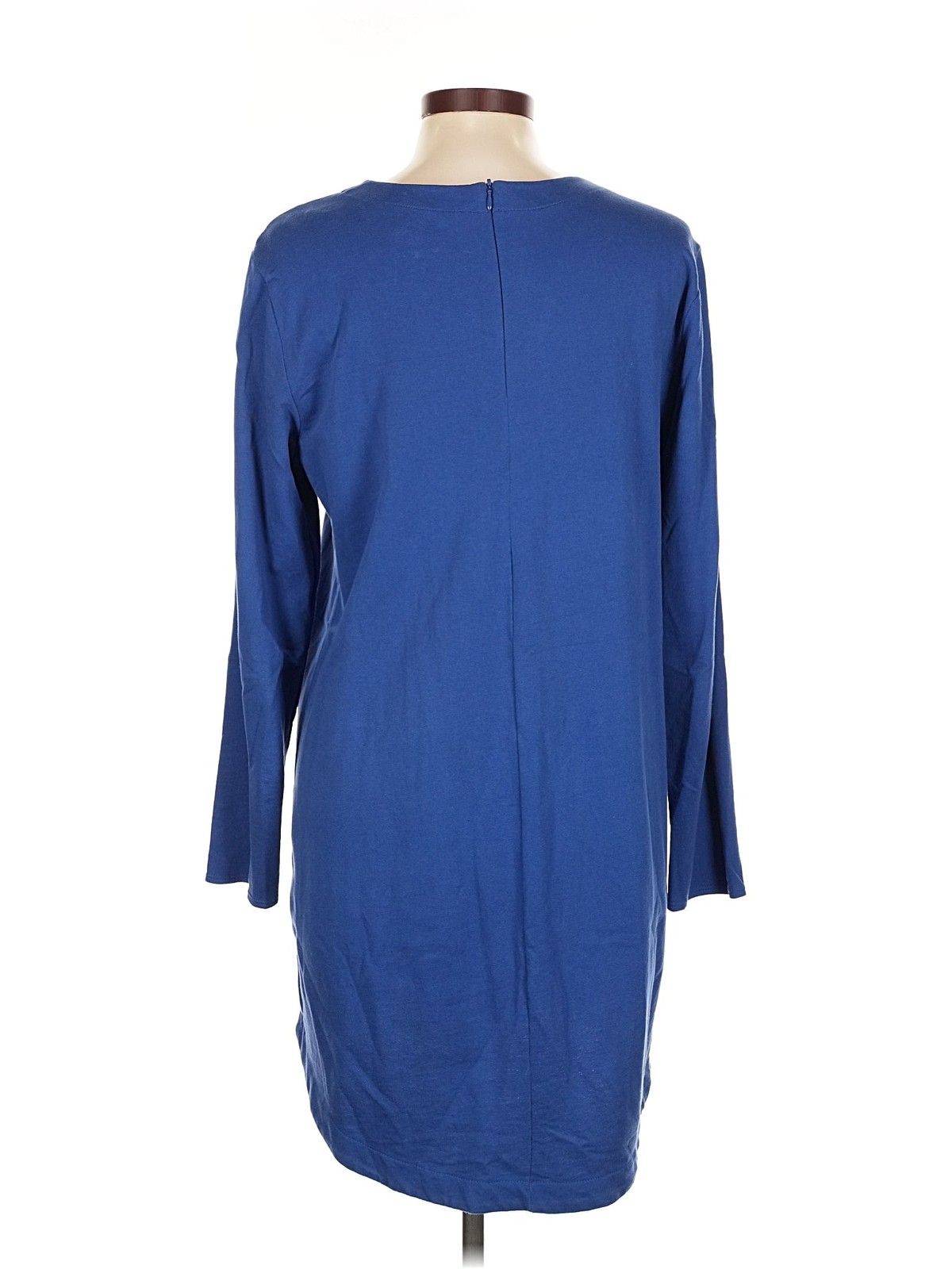 H&M Women Blue Casual Dress L thumbnail 2