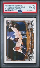 2024 Topps Allen & Ginter - In Action Vari. Pete Crow-Armstrong RC #IA-3 PSA 10