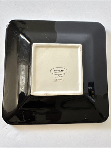 Mark Paul handbemalt signiert Tuscany Bay Collection 10" Keramik Teller Platte - Bild 10 von 11