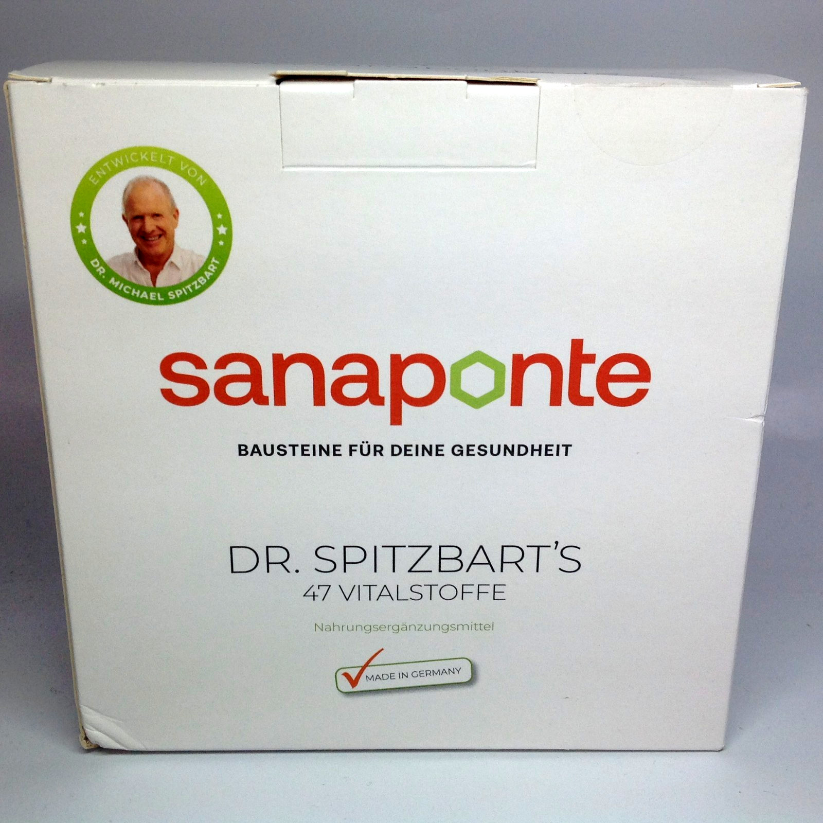 SANAPONTE 47 SUBSTANCES VITALES complément alimentaire multivitaminé complet 30 jours